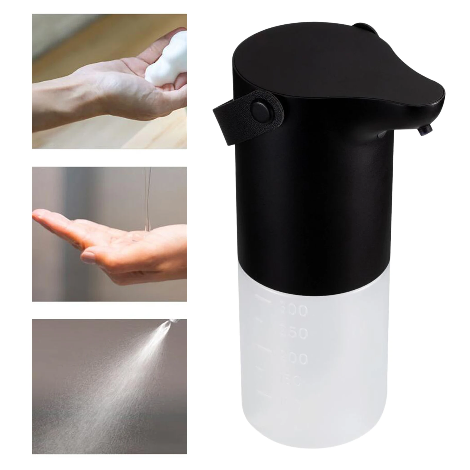 

13.5oz 400ml Battery Operated Automatic Soap Dispenser IPX3 for Bathroom