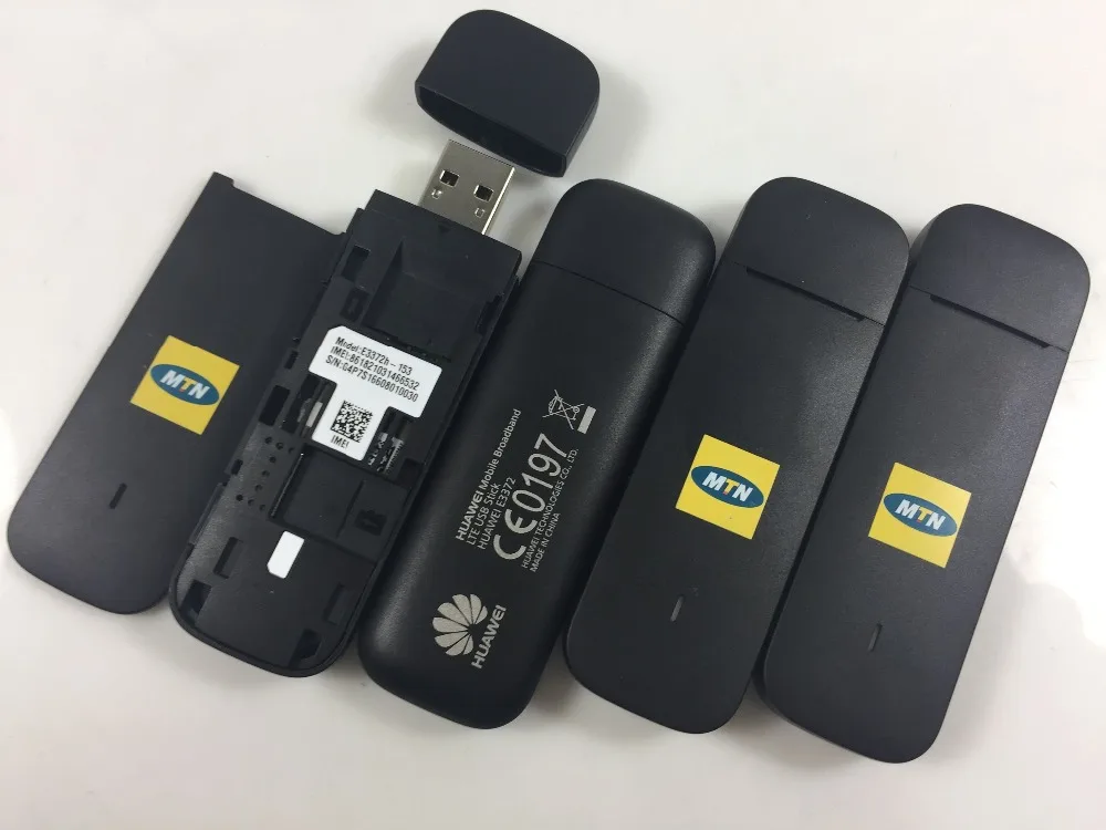 Разблокированный Huawei E3372 e3372h 607 150 Мбит/с USB ключ LTE 4G модем hilink Бесплатная 2 шт.