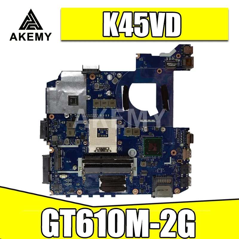 K45VD материнская плата GT610M 2G для For Asus LA 8221P K45V K45VM K45VS ноутбука Тест 100% ok|laptop
