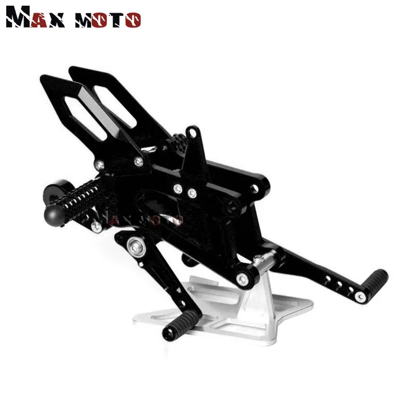 

For Triumph DAYTONA 675 675R 2013 2014 2015 2016 2017 Motorcycle CNC Aluminum Footrest Rear Sets Adjustable Rearset Foot Pegs