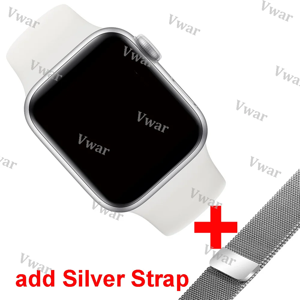Серый Vwar IWO 12 40 мм умные часы серии 5 1:1 для Apple IOS Android ЭКГ сердечного ритма женские умные часы iwo 11 iwo 8 Plus 9 10 Обновление - Цвет: Серый