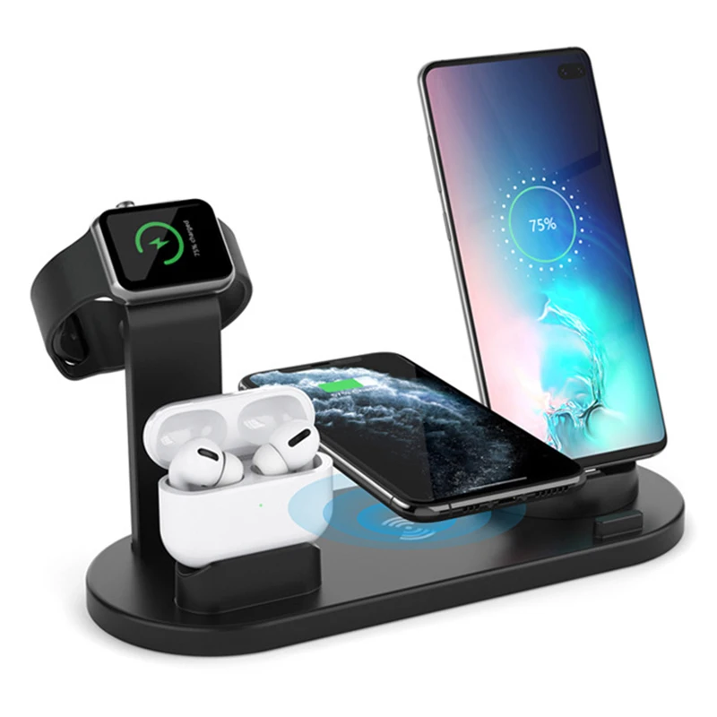 10w wireless charger for Apple iphone12  wireless charging station for huawei xiaomi samsung mobile phone Accessories 3 in 1