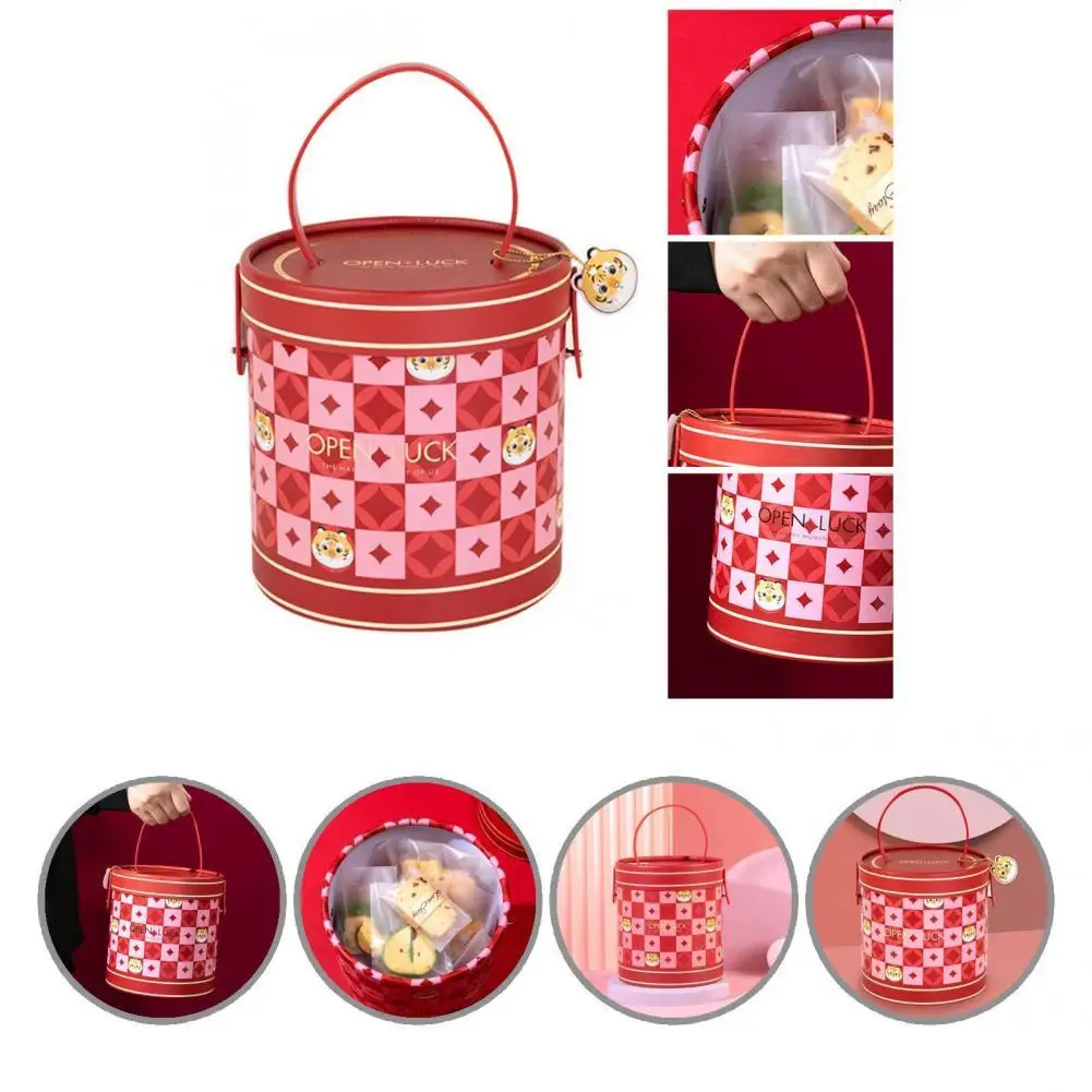 

Fancy Versatile Snack Candy Wrapping Box Snap Fastener Design Gifts Wrap Storage Box Anti-fade for Decoration