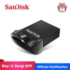 USB флеш-накопитель SanDisk CZ430, 16 ГБ 32 ГБ, USB 3,1 Флешка 64 Гб 128 ГБ, Мини Авто usb 3,0 флешка, память 256 ГБ