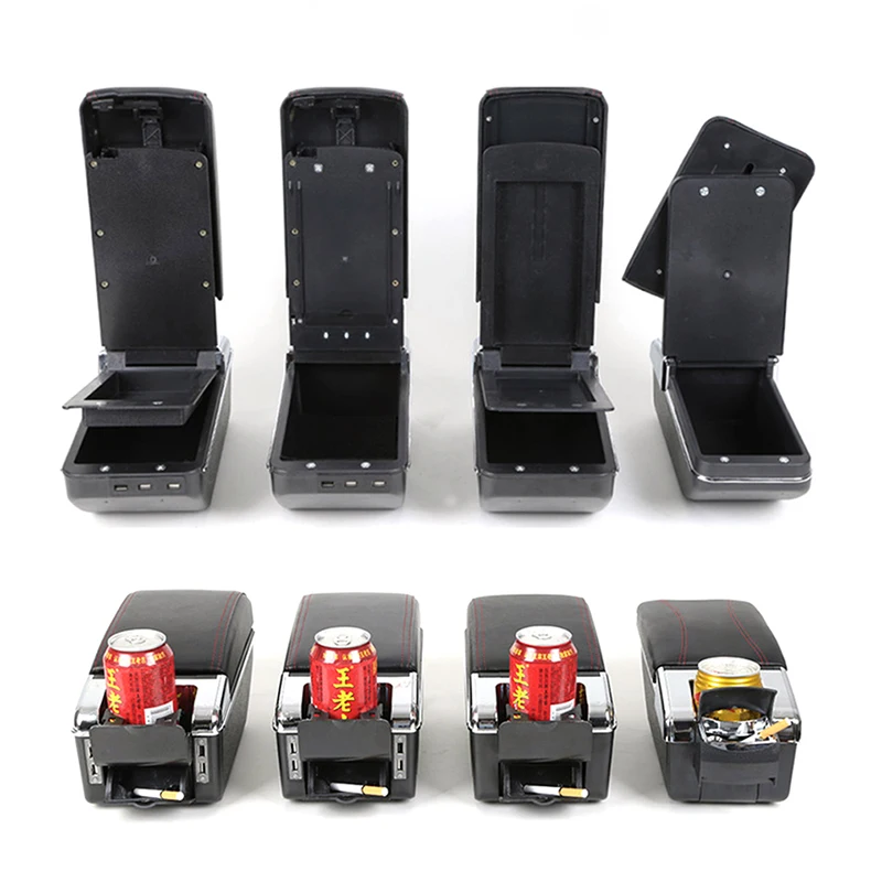 Подлокотник Mutips для Honda amaze кожаный подлокотник контейнер хранения USB аксессуары