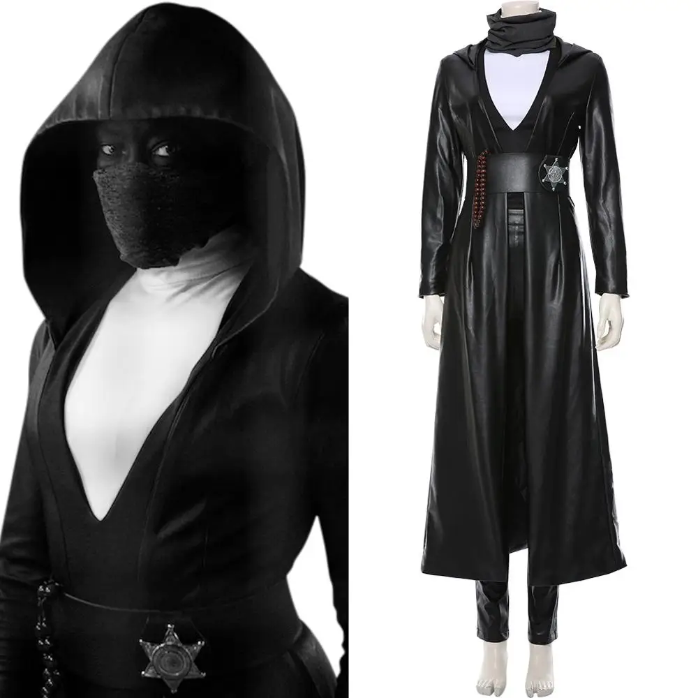 Костюм для косплея Анжелы авера из мультфильма часы 1 сезон плащ Униформа костюм