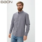 Рубашка мужская в цветную клетку Baon B660516