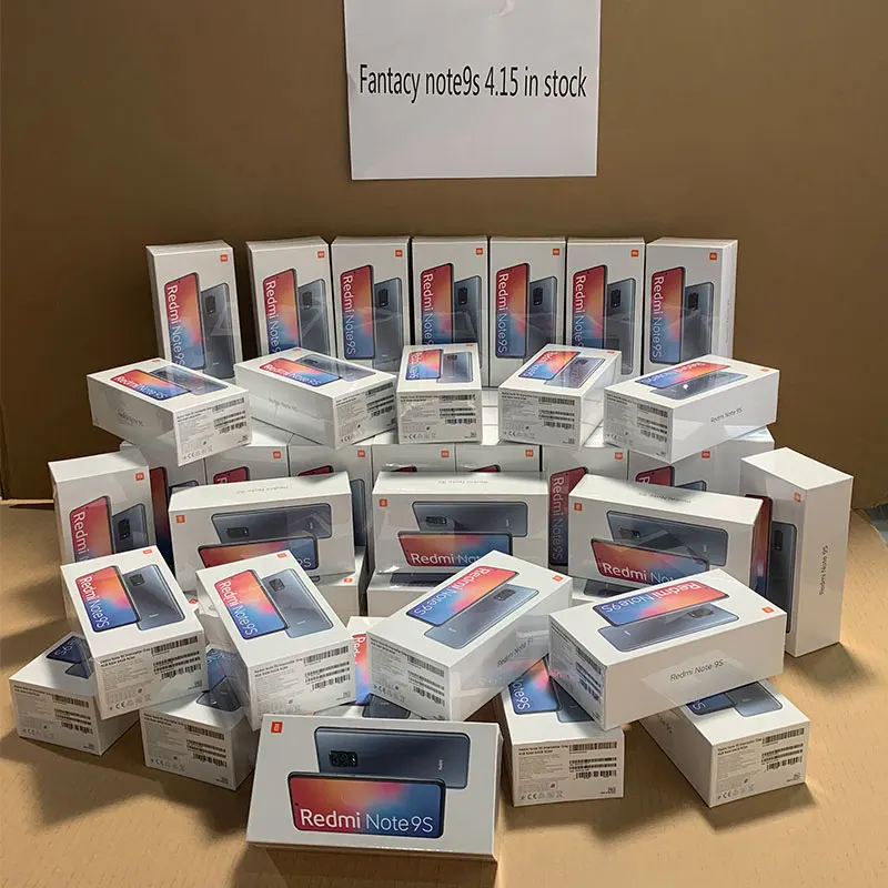 В наличии глобальная версия Xiaomi Redmi Note 9S 6 ГБ 128 48MP AI Quad камера Snapdragon 720 Octa Core 9 S 5020