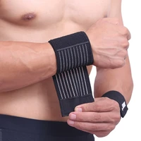 1pc wrist support breathable adjustable compression forearm wrap belt gym fitness weight lifting sportswear hand strap protector