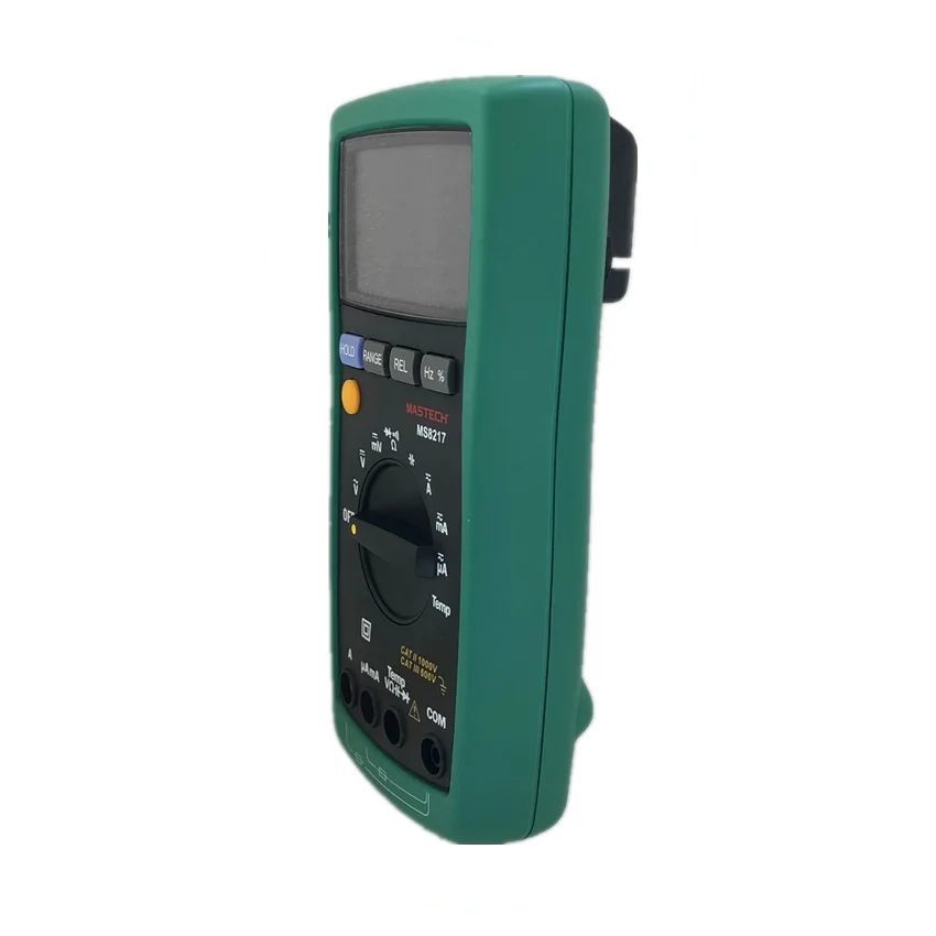Mastech MS8217 Цифровой Универсальный Тестер AC/DC напряжение AC/DC Измеритель сопротивления емкости тока с измерением температуры