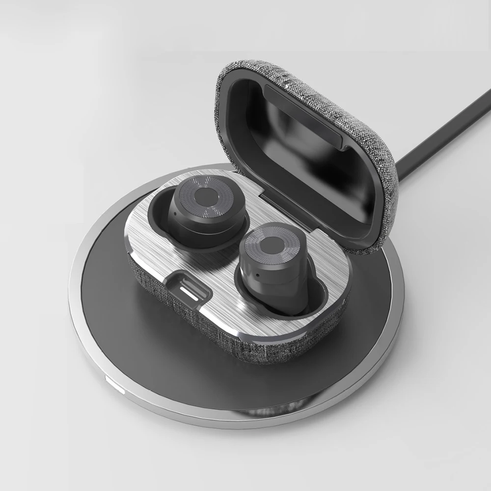 

10 TWS Bluetooth Earphones HD Stereo Wireless headset Noise Cancelling Gaming ear Weaving materialbuds Fingerprint Touch