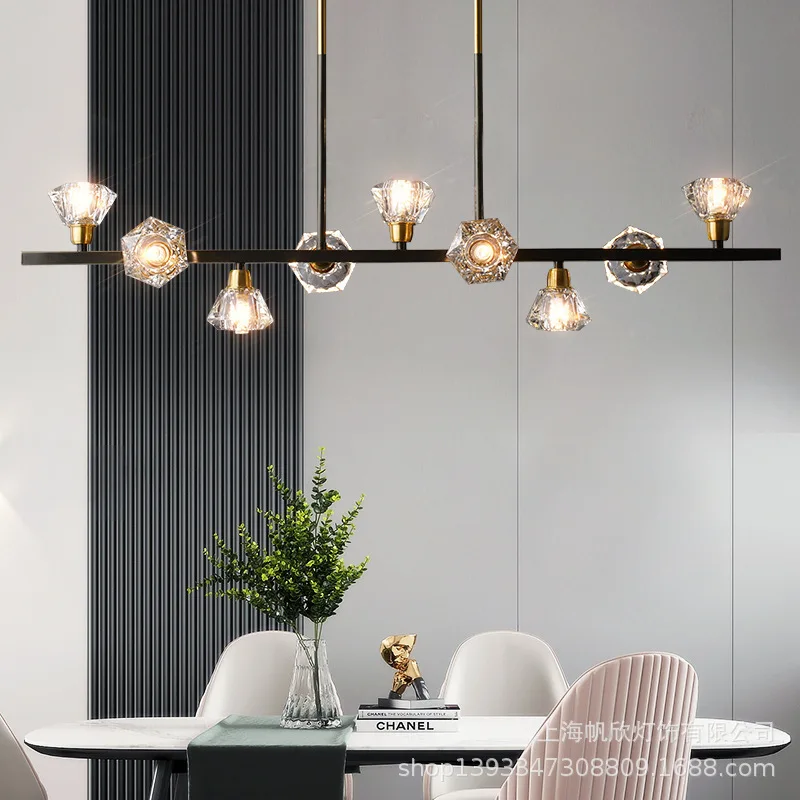 

nordic led stone lustre pendente luminaire chandelier pendant lamp kitchen dining bar dining room living room
