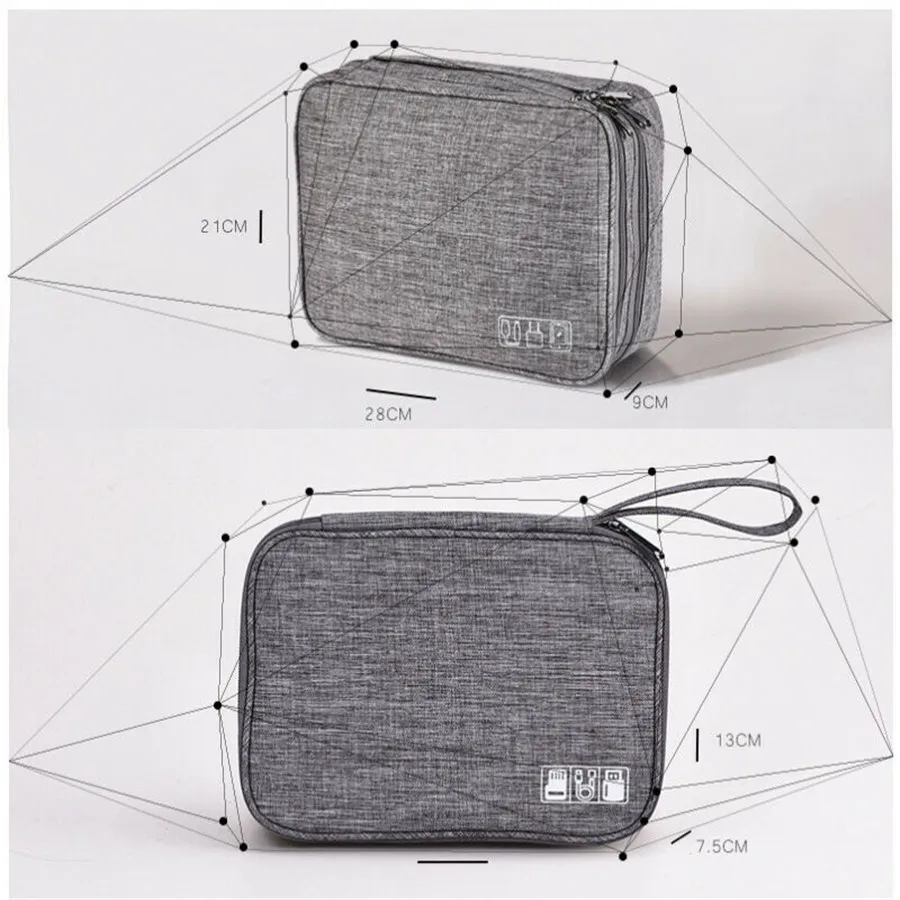 Чехол-органайзер для USB флеш-накопителей сумка хранения цифровых данных