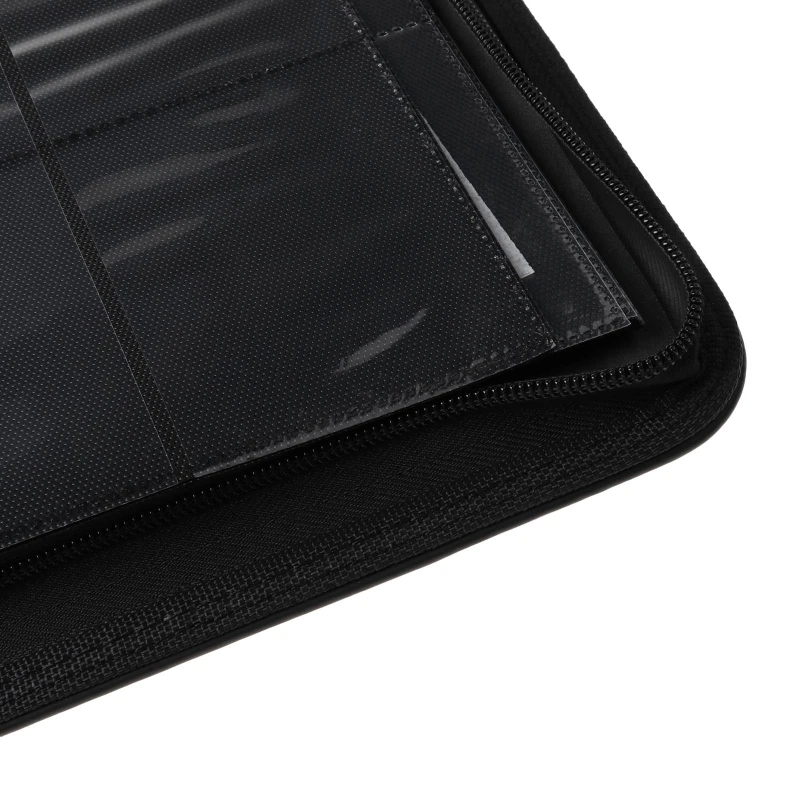 

360 Cards Capacity Pocket Cards Holder Binders Albums with Zipper for CCG MTG E56D