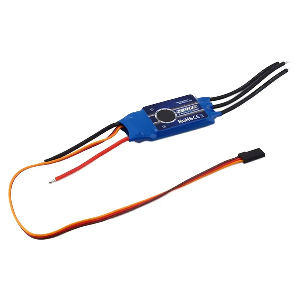 Speed supports. Brushless ESC.