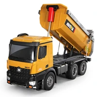 huina rc dump trucks engineering construction car remote control vehicle toy rtr rc truck gift for boy toys 1573 114 10ch
