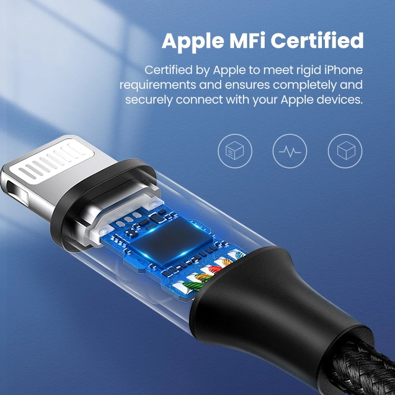 Кабель UGREEN MFi Lightning/3 5 мм Aux для iPhone 11 Pro Max X 8 7 3 адаптер наушников со штекером стерео