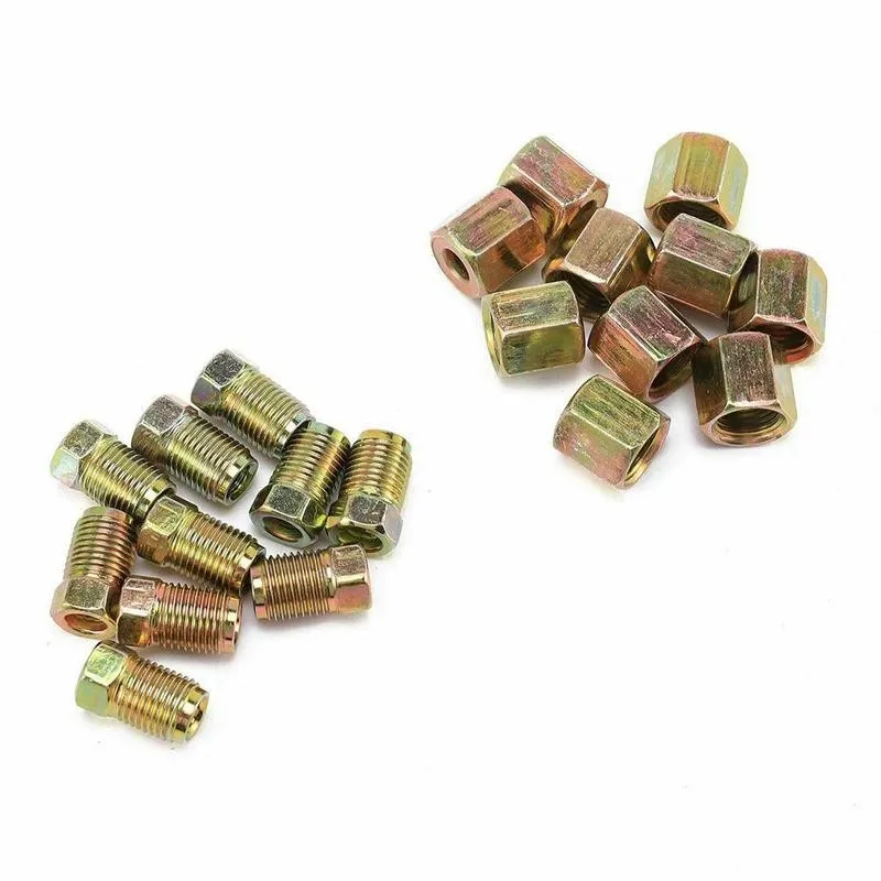 

Nickel Brake Line Pipe 25FT Roll 3/16" Metric 20pcs Line Anti-rust Piping Tube Fitting Hose L Tubing Tube Nuts With J6I1