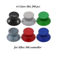 ivyueen 200 pcs for microsoft xbox 360 controller 3d analog thumb sticks grips caps joystick cover mushroom cap game accessoies