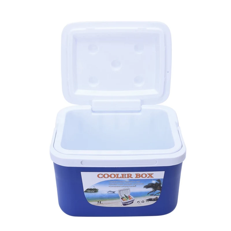 

5L Car Insulation Box Outdoor Car Cooler Box Ice Organizer Medicine Preservation Box Home Barbecue Fishing Box