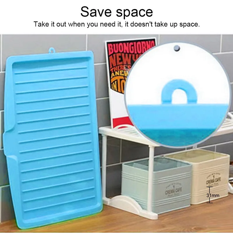 Пластик блюдо лоток сушилка большой над раковиной Кухня Посуда Столовые приборы