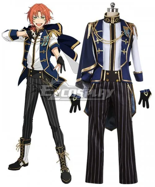 

Ensemble Stars!! 2 Knights Tsukinaga Leo ES Idol Uniform Halloween Suit Party Adult Christmas Outift Cosplay Costume E001