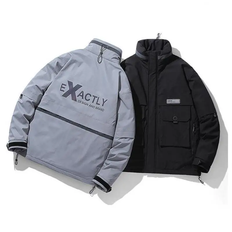 

Men's Colorful Printed Down Jacket Men's New Winter Coat Men's Fashion Brand Multi Bag Down Jacket For Men