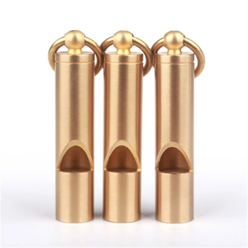 

Внешний Штатив для кемпинга, пешего туризма, экстренных ситуаций, свисток из латуни, спасательный свисток, инструмент для помощи и защиты, с...