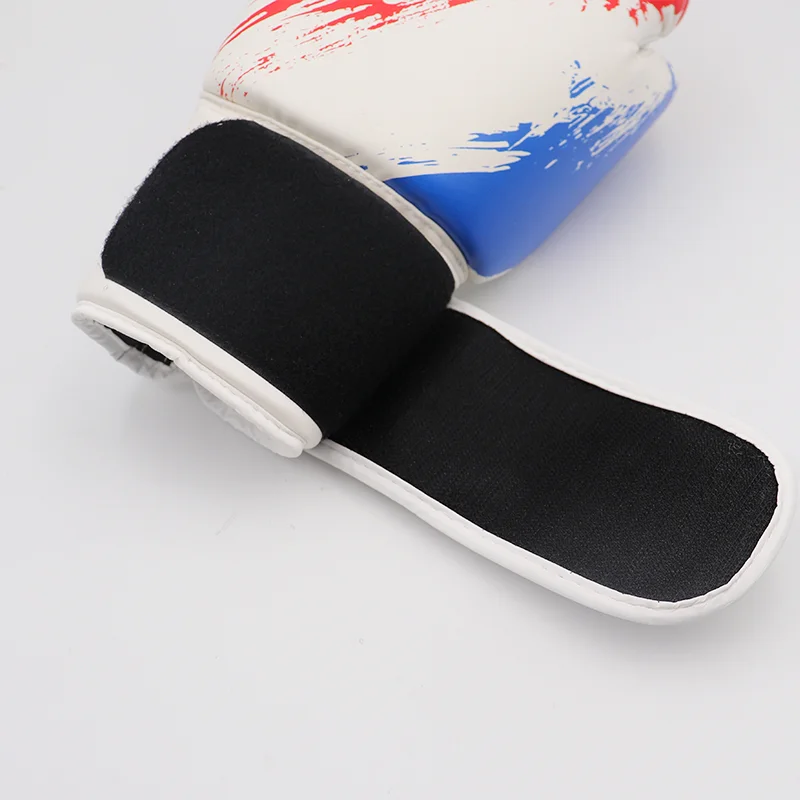 

HYHG Hot Boxing Gloves PU Leather Printed Training Good Quality Gloves MMA Muay Thai Boxe De Luva Mitts Sanda GYM Equipments