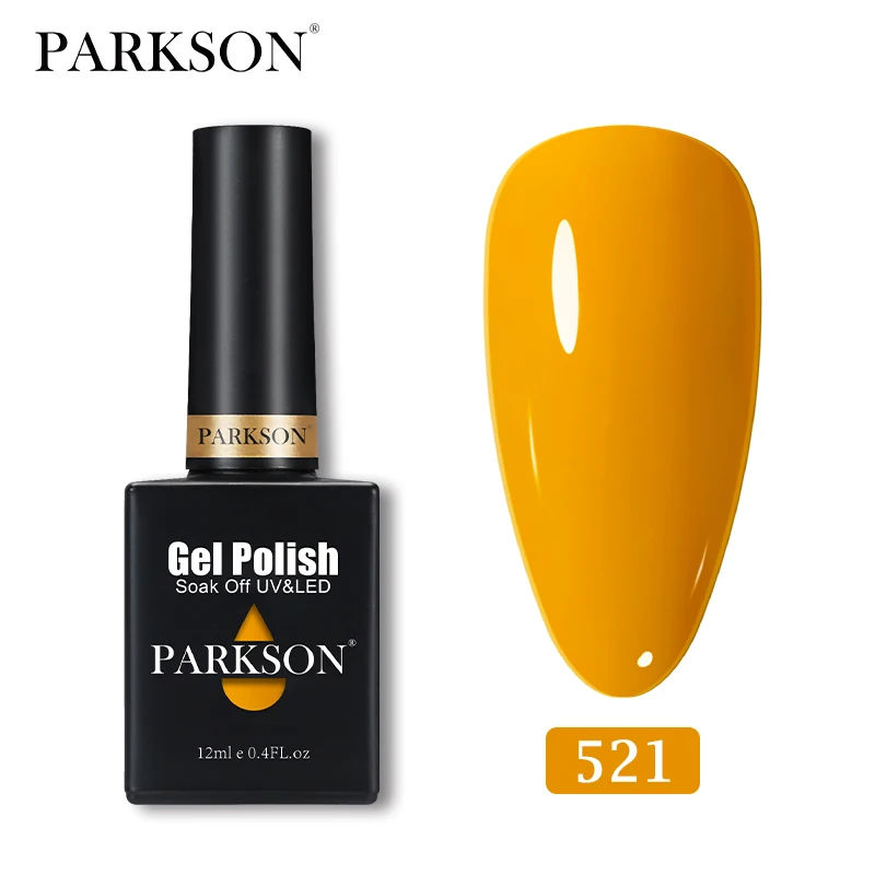 

Gel Nail Polish Autumn Orange Yellow Fashion Pure Colors Soak Off Lacquer Nail Art UV LED Manicure Long Lasting Nail Art Polish