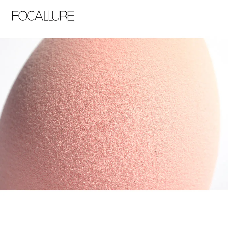 FOCALLURE спонж для макияжа, спонж для растушевки, основа для лица, тональный крем, пудра, мягкие инструменты для макияжа, косметический спонж