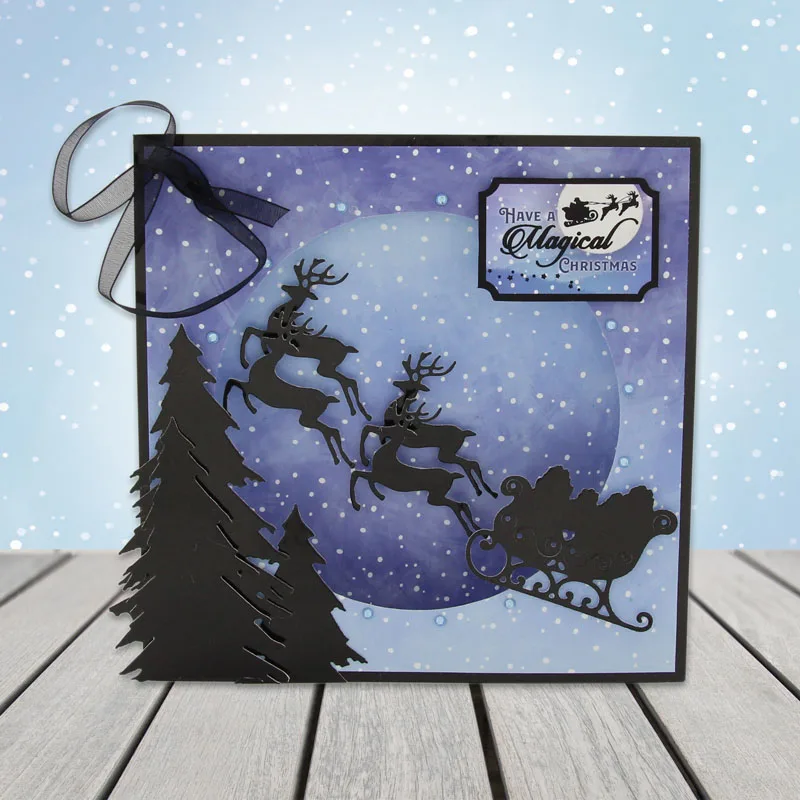 Металлические Вырубные штампы для скрапбукинга и изготовления открыток с