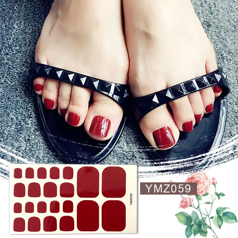 22 шт./лист водонепроницаемые наклейки на ногти | Красота и здоровье