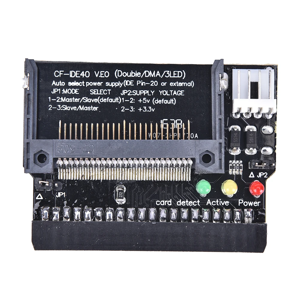 40 Pin IDE загрузочный адаптер CF в Compact Flash 3 5 Женский конвертер карта | Компьютеры и