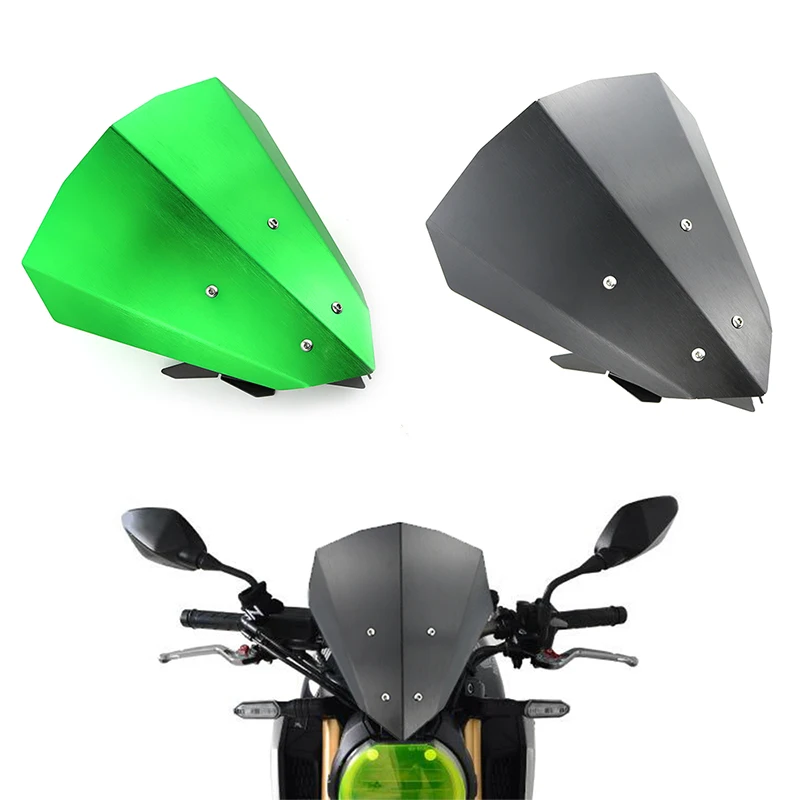 Подходит для Kawasaki Z650 2017 2018 2019 2020 Мотоцикл воздуха ветровое стекло дефлектор
