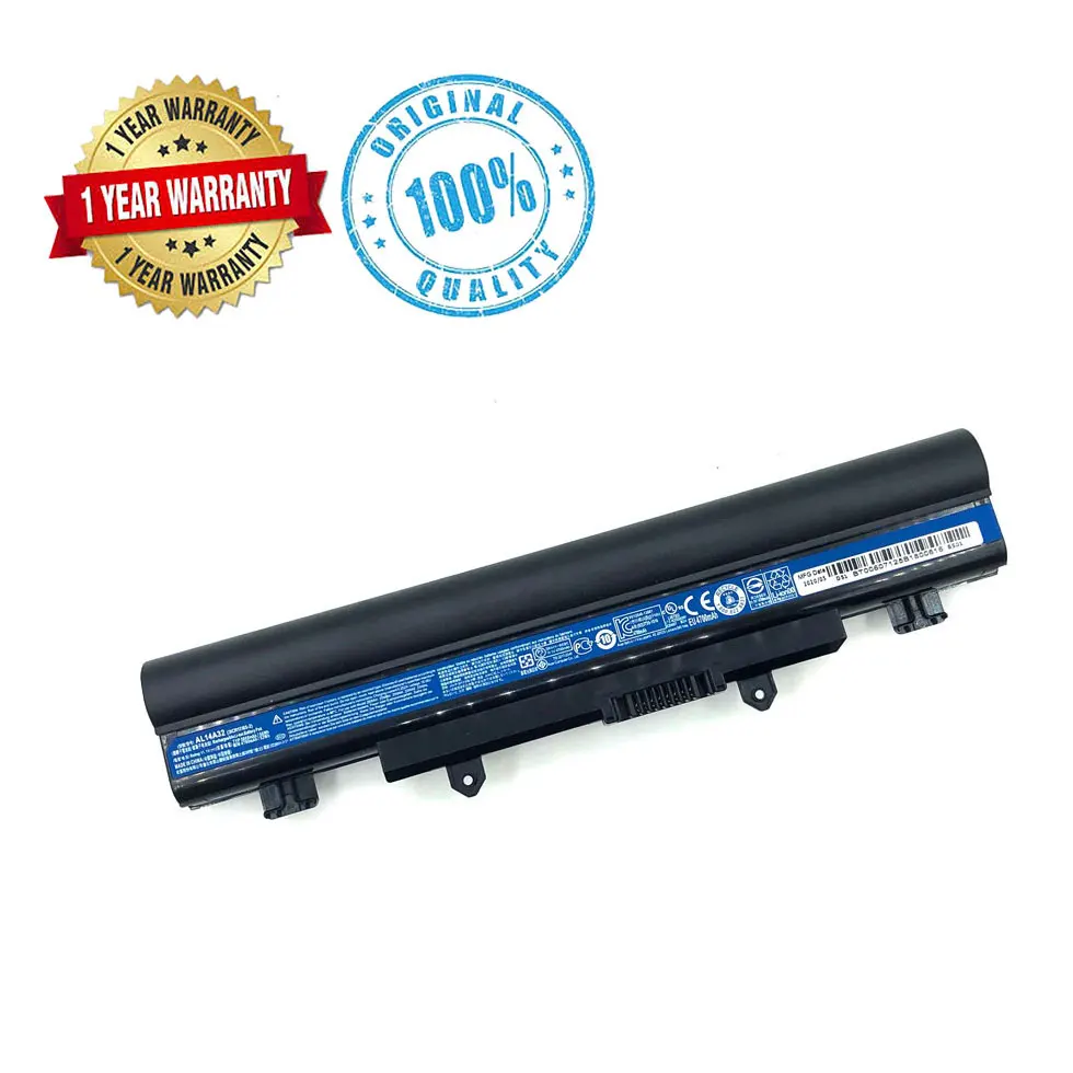 Оригинальный аккумулятор для ноутбука AL14A32 11 1 В 5000 мАч Acer Aspire E15 E14 | Компьютеры и