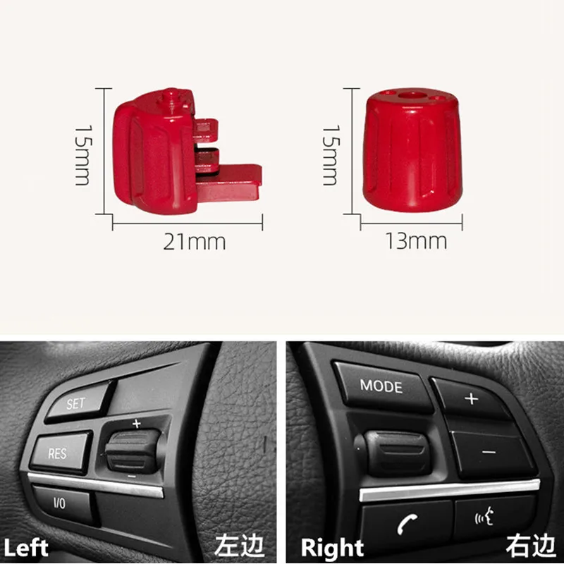 1 пара 2 шт. переключатель рулевого колеса Многофункциональная кнопка для BMW 5