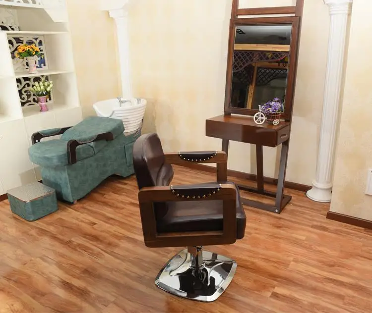De Barberia Stuhl Fauteuil Cadeira Cabeleireiro мебель для красоты Silla Barbero магазин Парикмахерская Барбара парикмахерское кресло