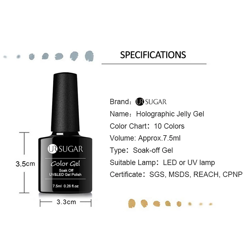 Гель лак для ногтей полупрозрачный стеклянный|Гель ногтей| |