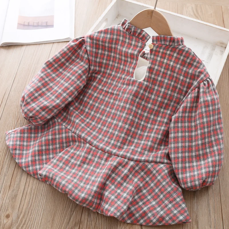 Вязаное платье для девочек Новинка 2019 года Модный пуловер высокого качества