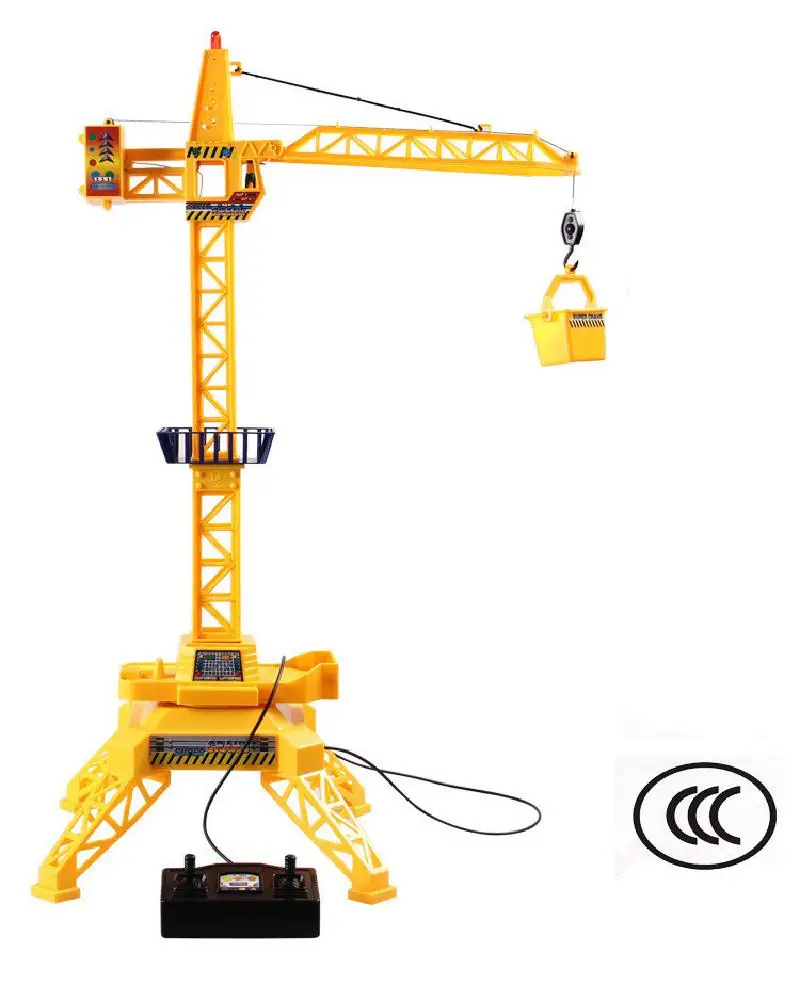 1:64 электрический пульт дистанционного управления башенный кран кабель канала 4
