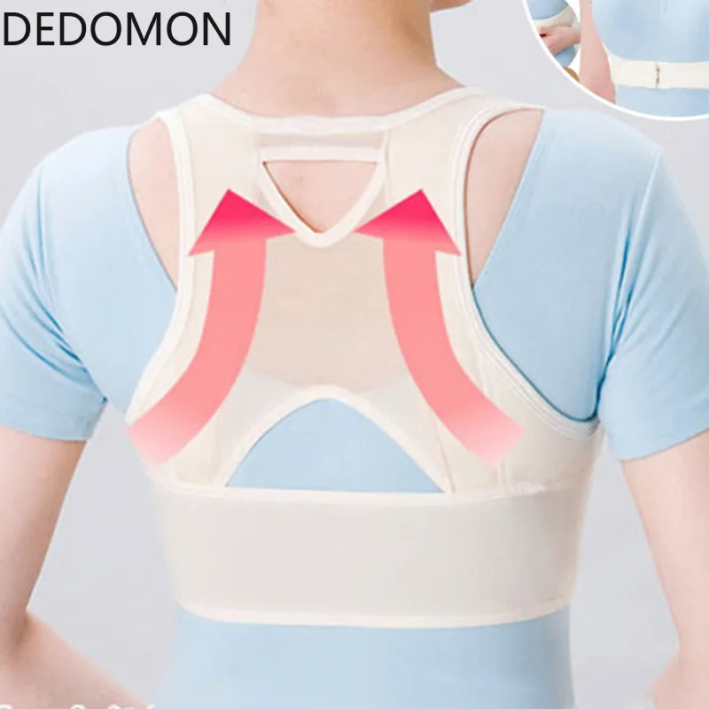 Invisibility Back Belt Shoulder Posture Correction Shoulder Bandage Lady Students Humpback Posture Corrector Brace Back Support