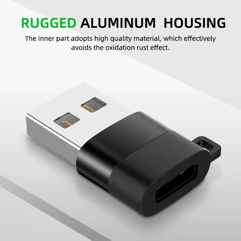 Металлический USB адаптер C 3 1 Тип до 0 OTG красочные преобразователь конвертер Папа