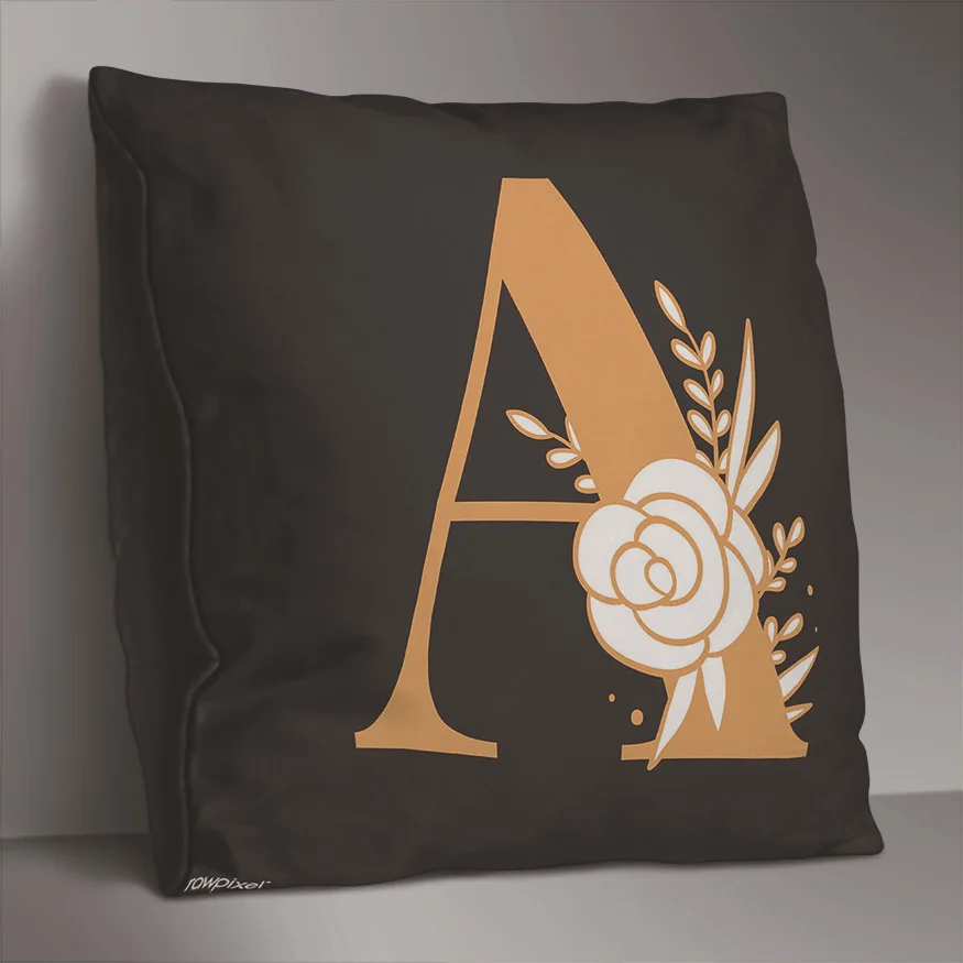 

Милый двухсторонний чехол для подушки с принтом из полиэстера, декоративный чехол для дивана, мягкий чехол для подушки 45x45 см, домашний деко...