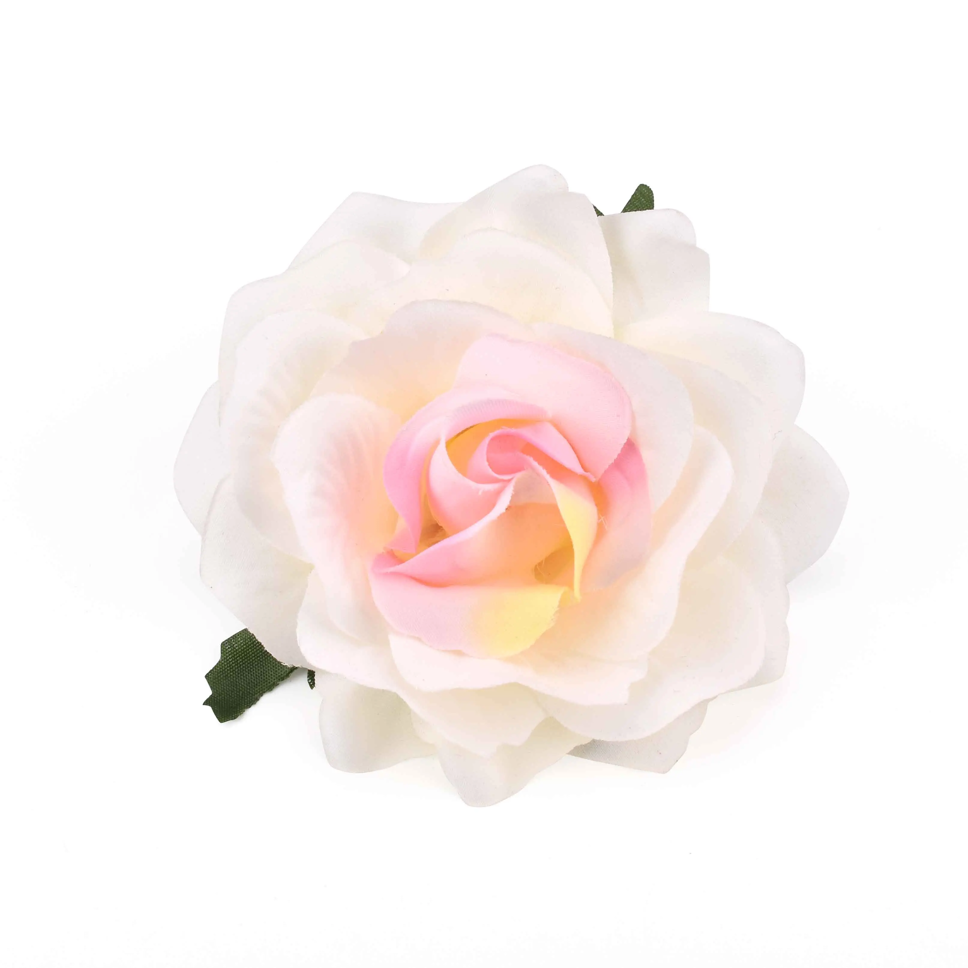 Heart white 30 шт. большие искусственные белые розовые шелковые головки цветов для украшения свадьбы DIY ВЕНОК Подарочная коробка Скрапбукинг Ремесло поддельные цветы - Цвет: Heart white