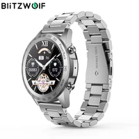 blitzwolf bw hl4 smart watch smartwatch men 247 heart rate blood pressure 300mah wristband smart watch for android ios phone