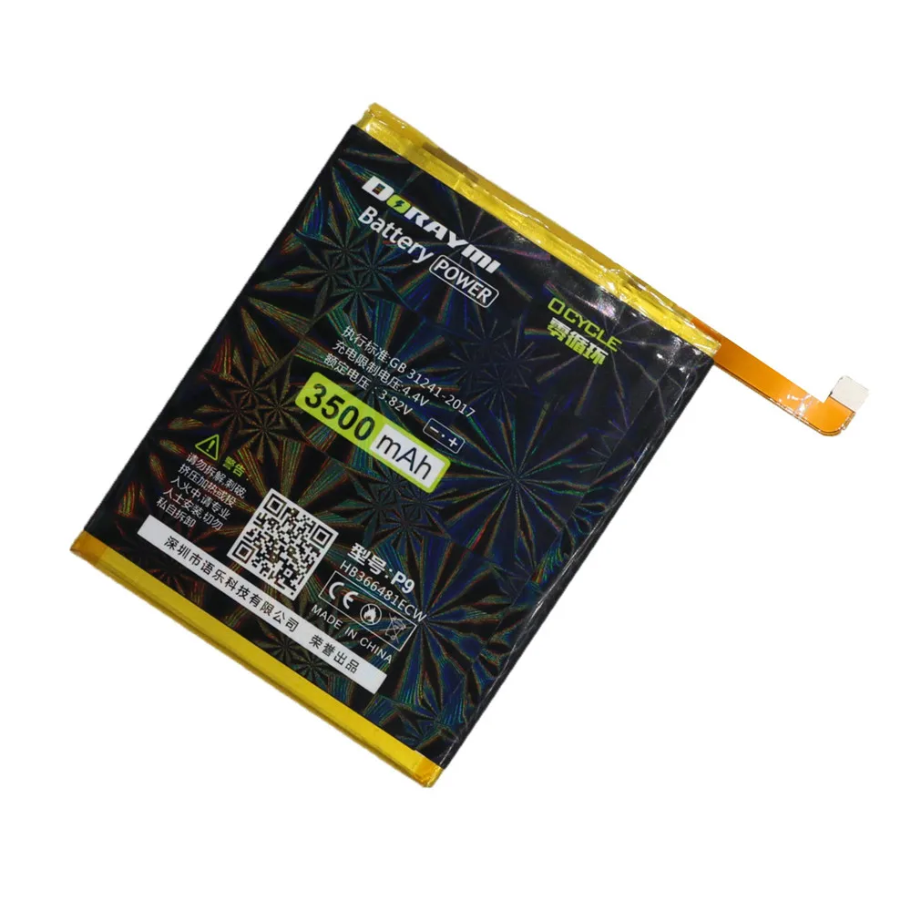 Doraymi 3500mAh аккумулятор HB366481ECW для Huawei P9 P10 Lite Honor 8 5C 6C Pro G9 EVA-L09 V9 Play Nova Bateria on.
