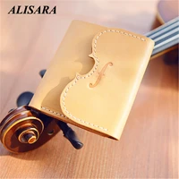 card package for women black coin purse first layer cowhide credit card wallet card purse handmade card case korea style violin