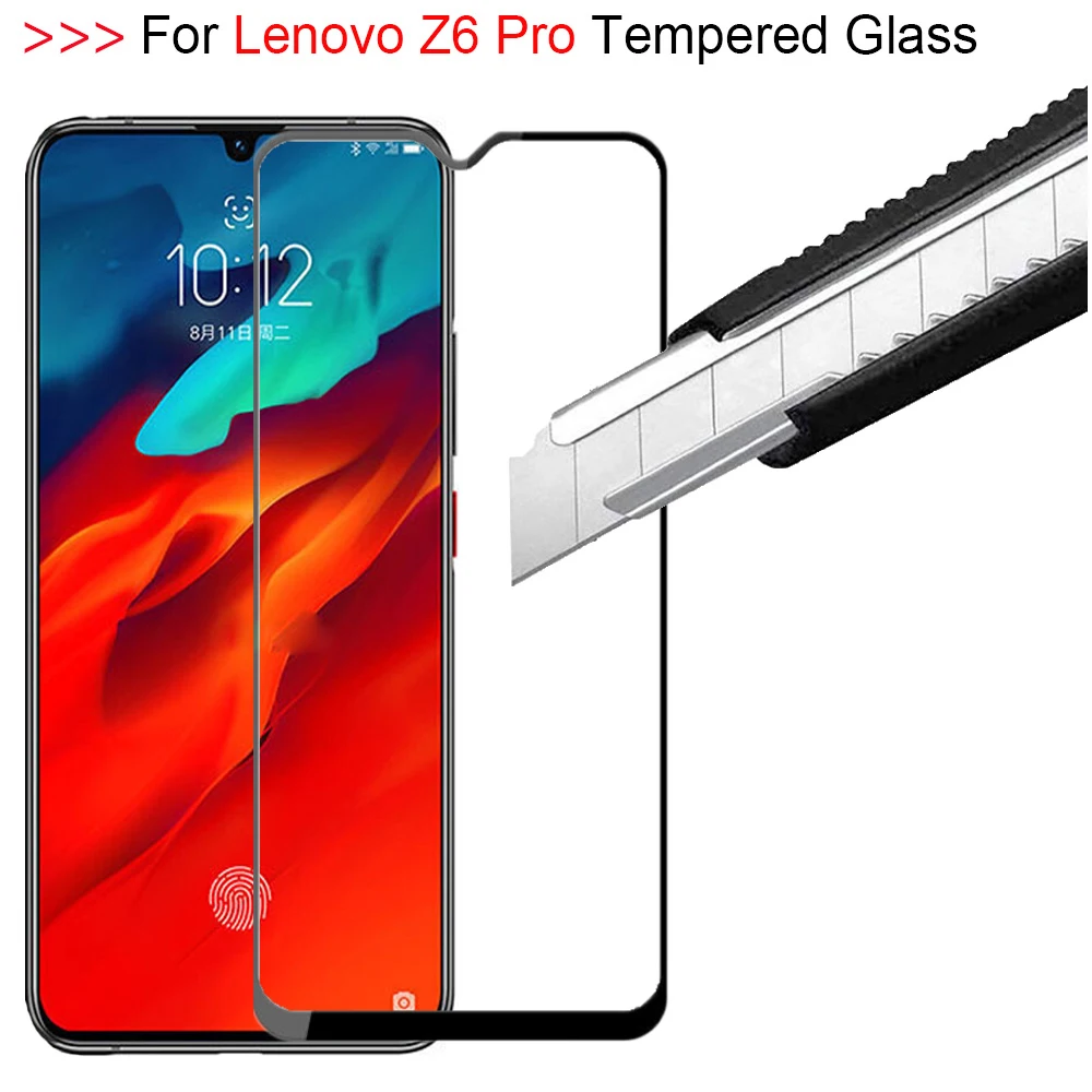HD 9H Full Cover Toughened Tempered Glass Film For Lenovo Z6 Pro Screen Protector Protective | Аксессуары для телефонов