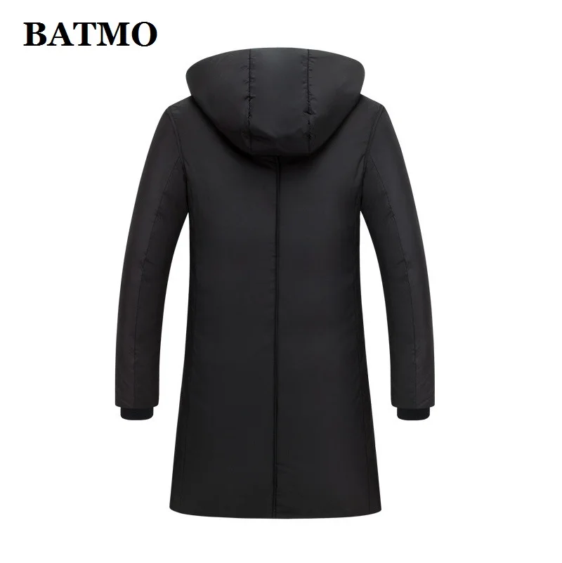 BATMO 2019 Новое поступление осень и зима высокое качество 80% белые пуховики с